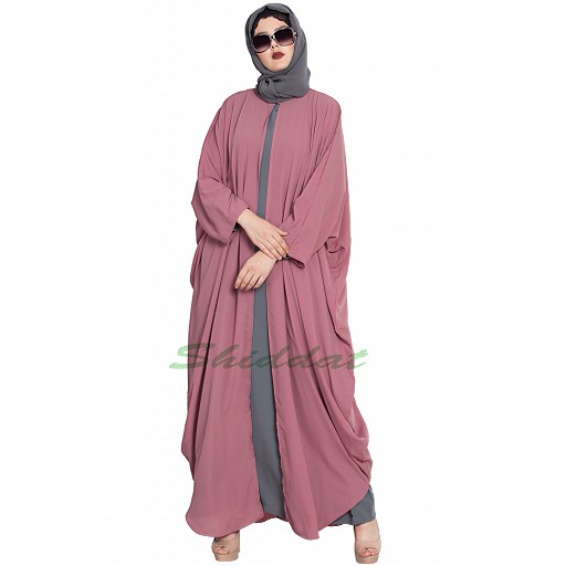 Kaftan style free size Cape with inner abaya